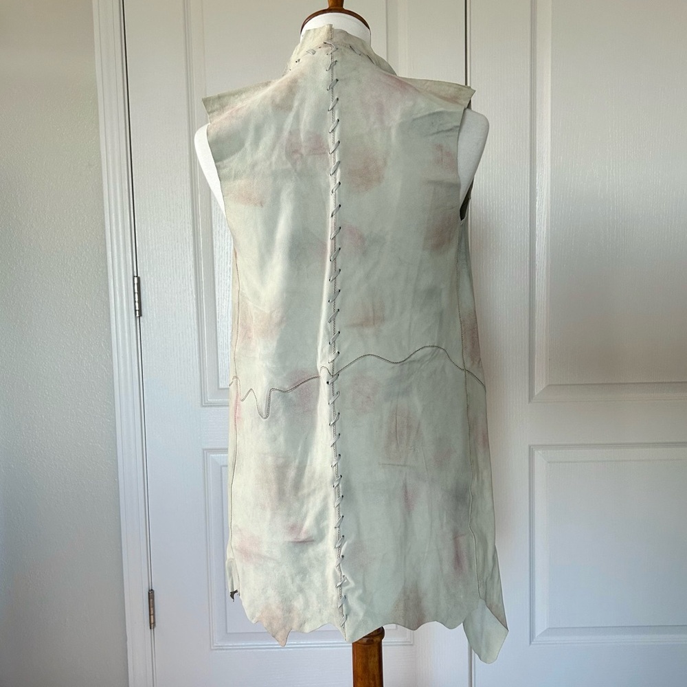 NWT Jakett NY Genuine Suede Ella Duster Vest - Picture 3 of 6